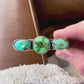 Sonoran & Emerald Valley Turquoise Three Stone Cuff